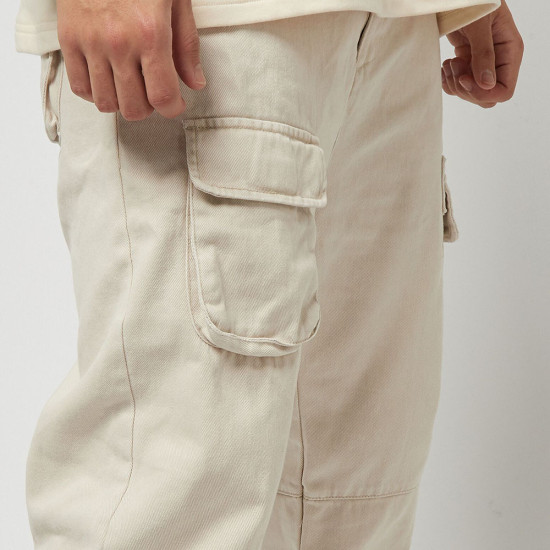 Karl Kani Ανδρικό παντελόνι OG Washed Multipocket Cargo Pants